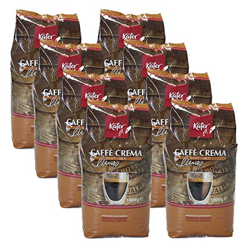 Caffè Crema, 1000g, celá zrna, balení po 8 ks