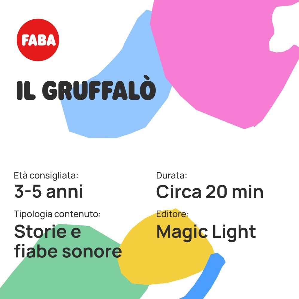 FFR14501 Zvuková postava Mickey Mouse, ll Gruffalo, Příběh a vzdělávací hračky pro miminka Naty Shop