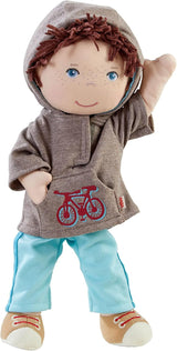 HABA 306528 - Panenka Lian - Plyšová panenka pro děti od 18 měsíců na hraní a objímání z měkkých materiálů - Velikost: 30 cm Naty Shop Dolls
