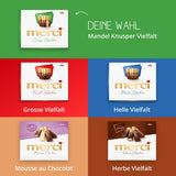 Nejjemnější výběrová odrůda Mandlové křupání – 10 x 250 g – Plněné i neplněné čokoládové speciality