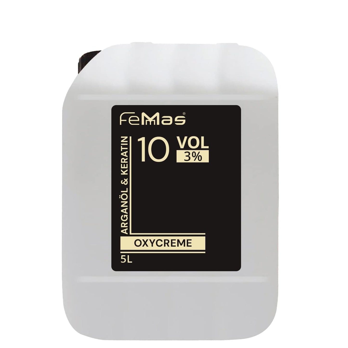 FemMas Oxycreme v 6% 1000 ml I Oxidační činidlo pro barvení a barvení vlasů I Snadná aplikace a optimální fixace I Vývojka pro jednotné výsledky v salonní kvalitě I Vývojka na barvení vlasů Barva na vlasy Naty Shop 3 5 litrů (1 balení)