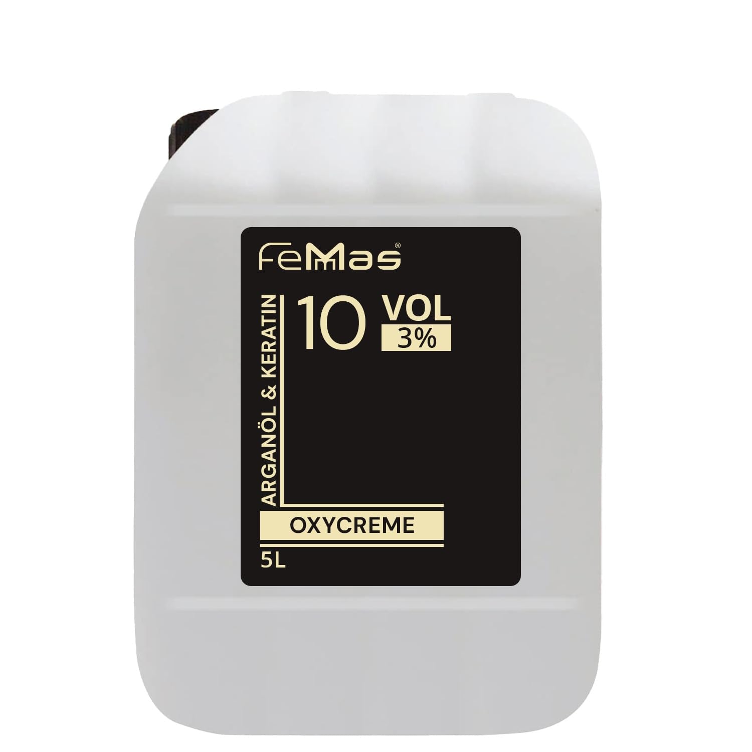 FemMas Oxycreme v 6% 1000 ml I Oxidační činidlo pro barvení a barvení vlasů I Snadná aplikace a optimální fixace I Vývojka pro jednotné výsledky v salonní kvalitě I Vývojka na barvení vlasů Barva na vlasy Naty Shop 3 5 litrů (1 balení)