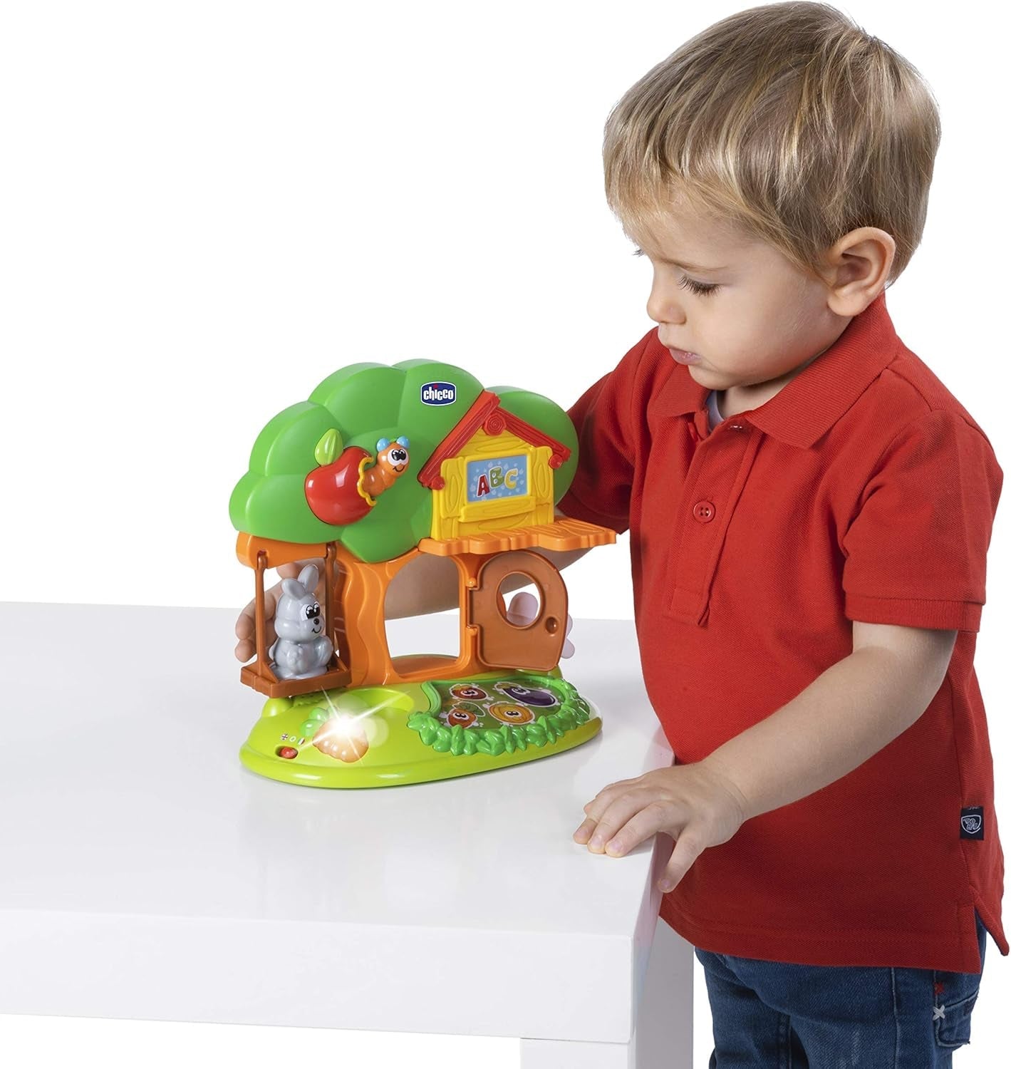 Chicco - Bunny House, elektronická hračka, herní sada, věk 1-4 roky Baby Toys Naty Shop