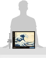 Clementoni 39378 Hokusai - The Great Wave - 1000dílné puzzle, muzejní sbírka, dovednostní hra pro celou rodinu, barevná natahovací hra, puzzle pro dospělé 14+ Puzzle Naty Shop