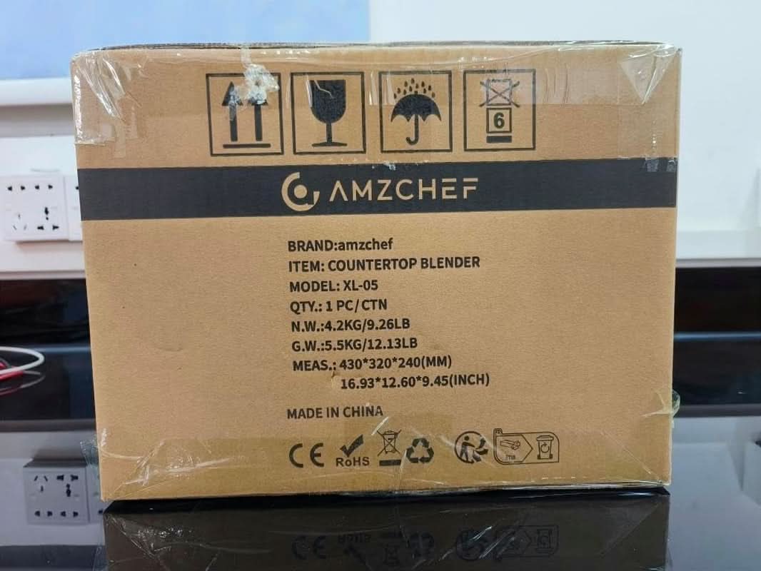 Mixér AMZCHEF, 8 chytrých menu a 10 rychlostí, LCD dotyková obrazovka Kitchen Naty Shop