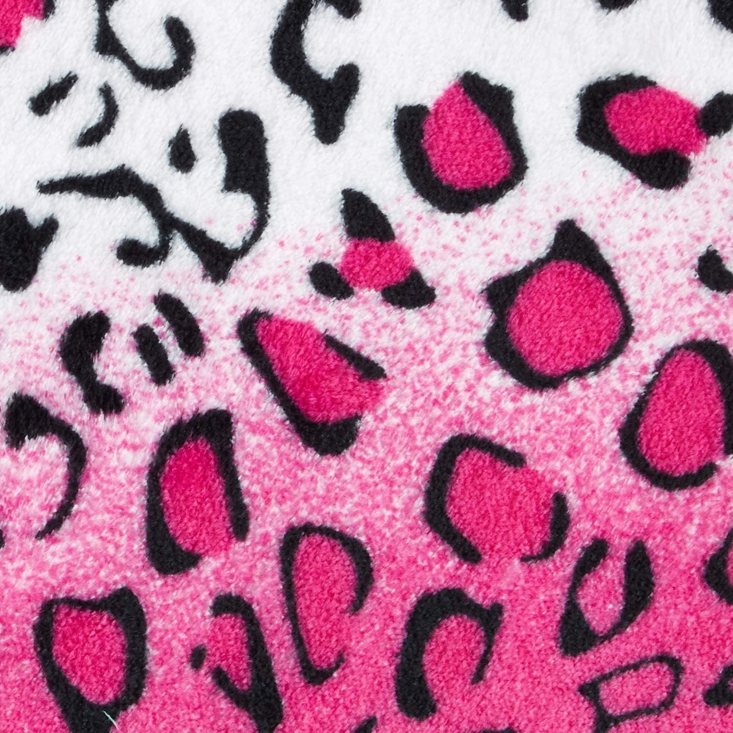 Home Must Haves Queen/King Zebra Žirafa Safari Zvířecí potisk Celoroční super měkká teplá pohovka Throw Deka Velikost postele Růžová Polyester Růžová Leopardí přikrývky a přikrývky Naty Shop