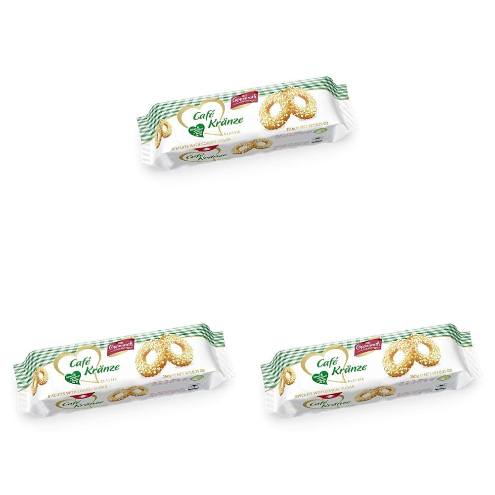 Coppenrath Classic Coffee Crowns, 250g (balení 3 ks)