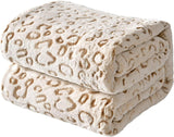 FY FIBER HOUSE flanel fleece přehoz, deka z mikrovlákna s 3D potiskem geparda, 228 X 274 cm, fialová Přikrývky a přikrývky Naty Shop Brown 40 "X50"