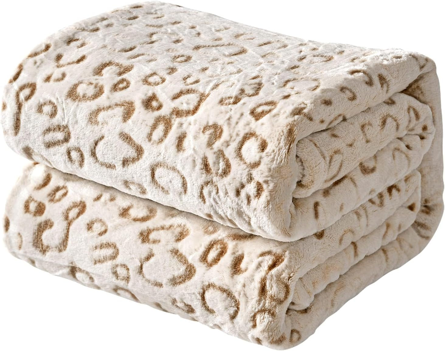 FY FIBER HOUSE flanel fleece přehoz, deka z mikrovlákna s 3D potiskem geparda, 228 X 274 cm, fialová Přikrývky a přikrývky Naty Shop Brown 40 "X50"