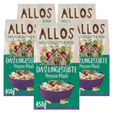 Allos, neslazené bobulovité müsli, balení 5 x 500 gramů Cereálie Naty Shop Proteinové müsli