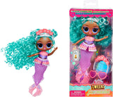 L.O.L. Překvapení! Tweens - Mermaid Lola Waves - módní panenka s ocasem měnícím barvu, pohyblivou ploutví a krásnými doplňky - hračka pro děti a sběratele od 4 let Naty Shop Serena Finn Dolls