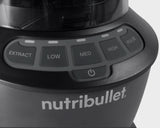 Nutribullet Full Size Blender, Elektrischer Mixer, Multifunkční Stabmixer, Professioneller Mixer, 1000 Watt Leistung, 1,6L Becher, Grau, NBF450DG Kitchen Naty Shop