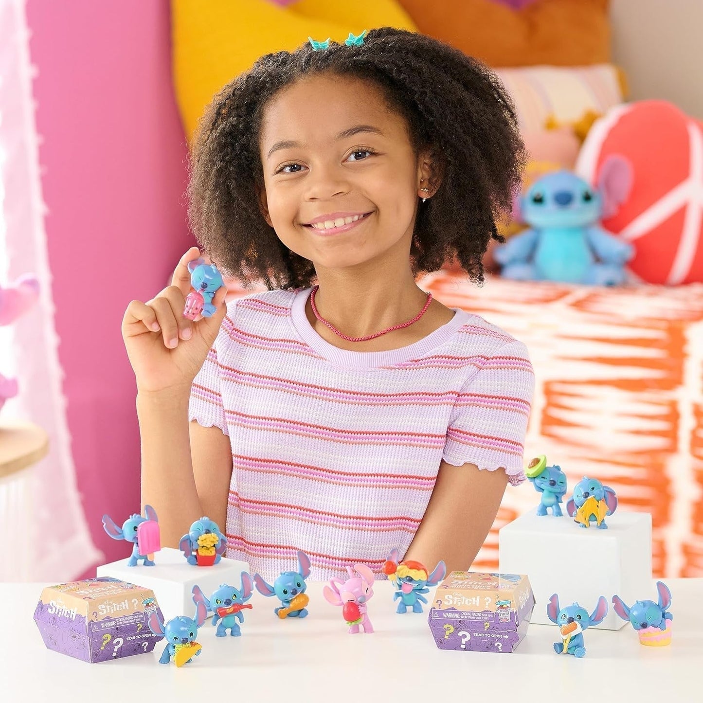 Sběratelské minifigurky Disney Stitch, balíček s překvapením, 5 cm velké sběratelské figurky, styly se mohou lišit, hračky pro děti 3+ akční figurky Naty Shop
