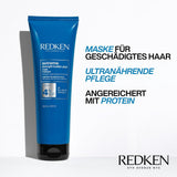 Redken Intenzivní maska na vlasy pro všechny poškozené vlasy, opravuje a regeneruje Maska pro extrémní sílu Builder Plus proti lámání 1 x 250 ml Naty Shop Hair Mask