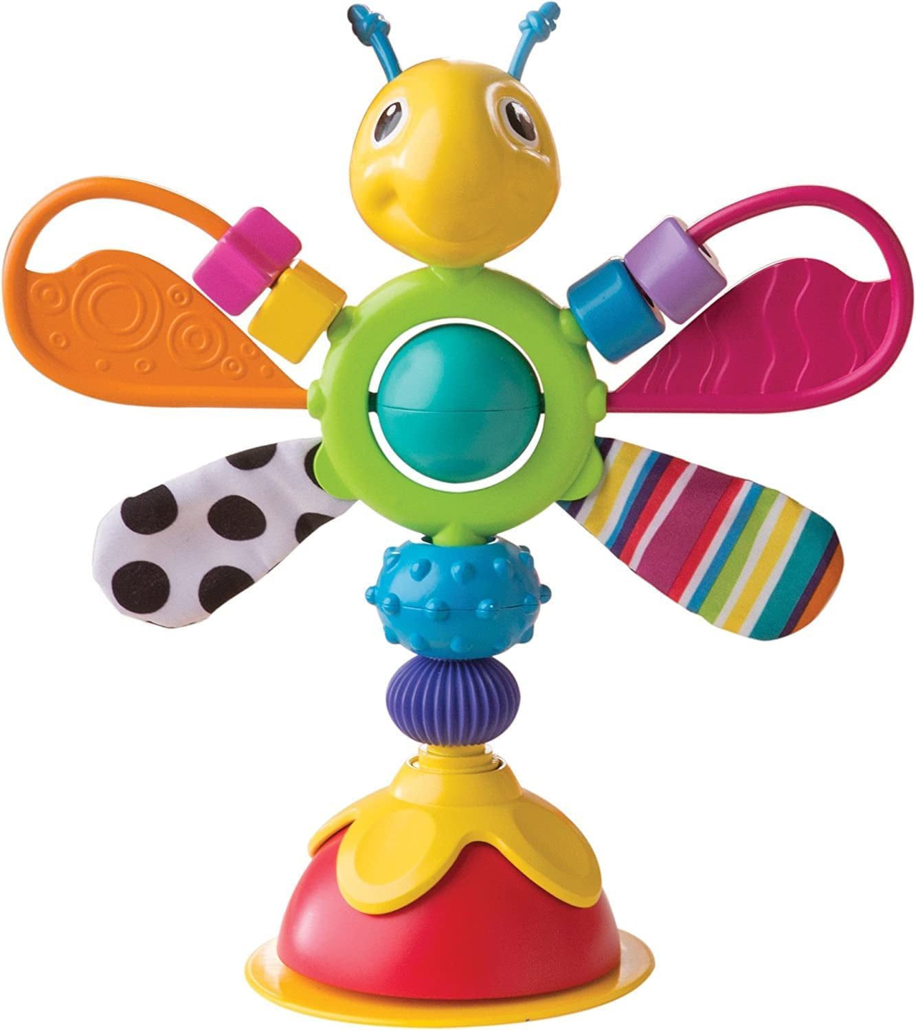 LAMAZE Octivity Time Baby Senzorická hračka, Soft Baby Play and Discovery, Chobotnice Batole Vhodné od 6 měsíců, chlapce a dívky starší 1 roku Hračky Naty Shop Freddie Vysoká židle Hračka