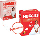 Huggies Dětské plenky Little Movers, Disney Design, velikost 6, počet 102 (3 x 34), měsíční krabička
