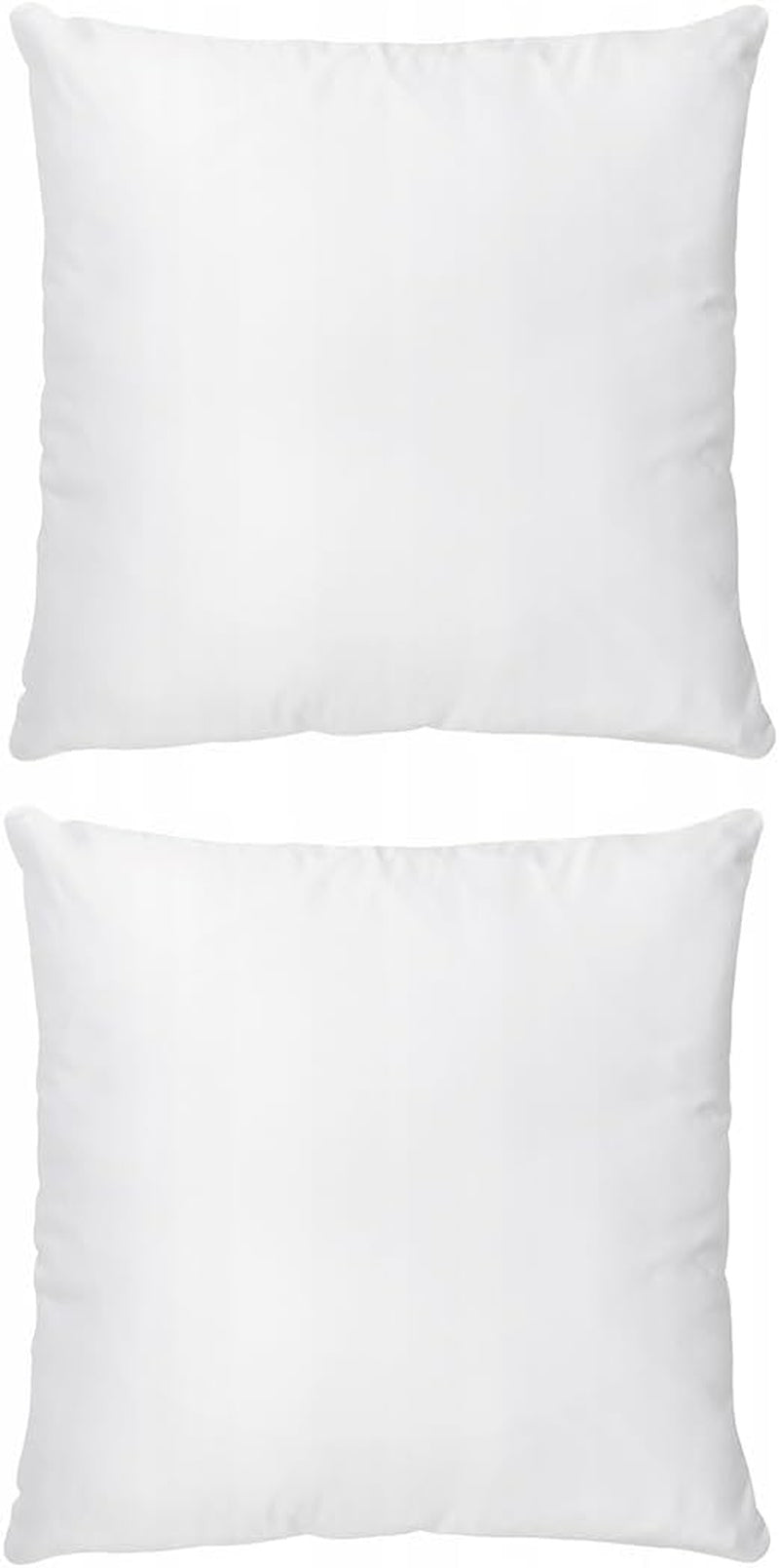HOMLA Toby sada výplňových polštářů 2, 45X45cm, bílý, prémiový polyester, rozměrově stálý a snadno se udržuje Naty Shop standardní polštáře Výchozí název