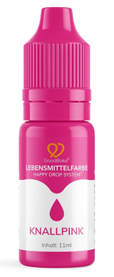 Goodbake Pink Food Coloring (11ml) - Intenzivní potravinářské barvivo - Velmi koncentrovaná barva - Pro barvení dortů, fondánu, máslového krému, nápojů, slizu a mnoha dalších předmětů. 100% vegan