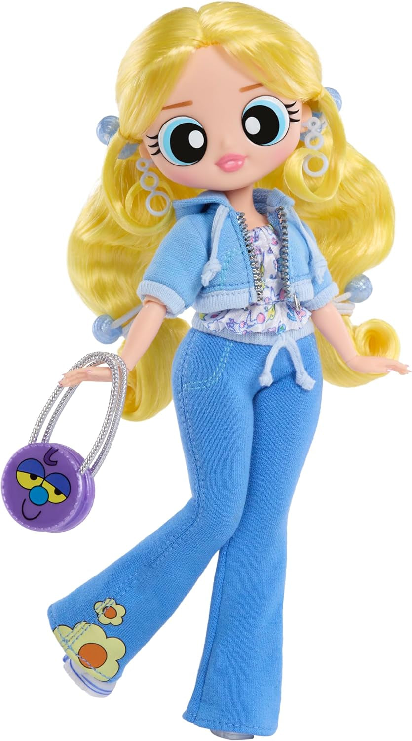 L.O.L. Překvapení! OMG The Powerpuff Girls Puppe - Bubbles - Enthält 1 Modepuppe, Inclusive Outfit and Accessories, 3 zum Sammeln