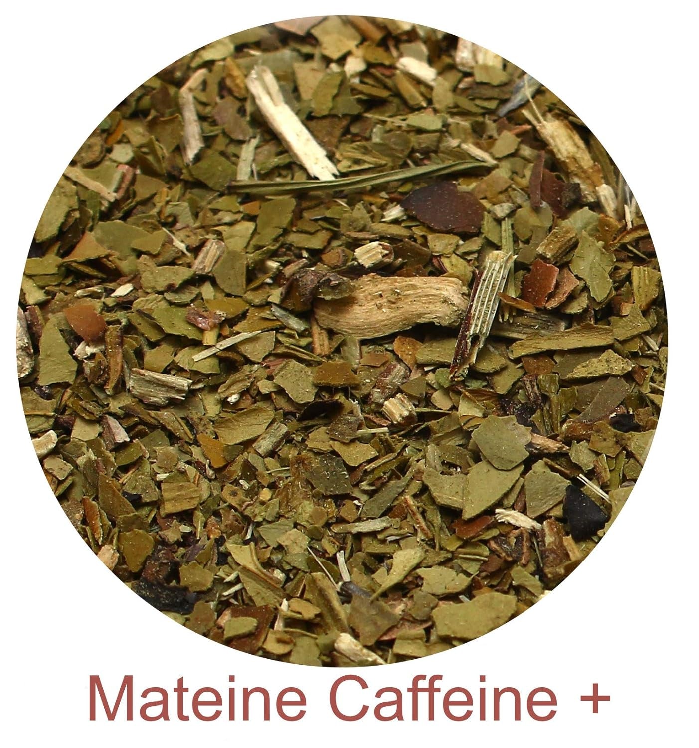Mate Tea Caffeine I nepražený, bez stonků a bez prášku Tradiční - Silný čaj Mate z Paraguaye I Obsah kofeinu | Energizující a detoxikační nápoj 500 G I 0,5 Kg