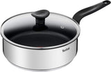 Tefal Hlavní pánev 20 cm, nerez s nepřilnavým povrchem Hrnce a pánve Naty Shop Nepřilnavý povrch Pánev na vaření 24 cm