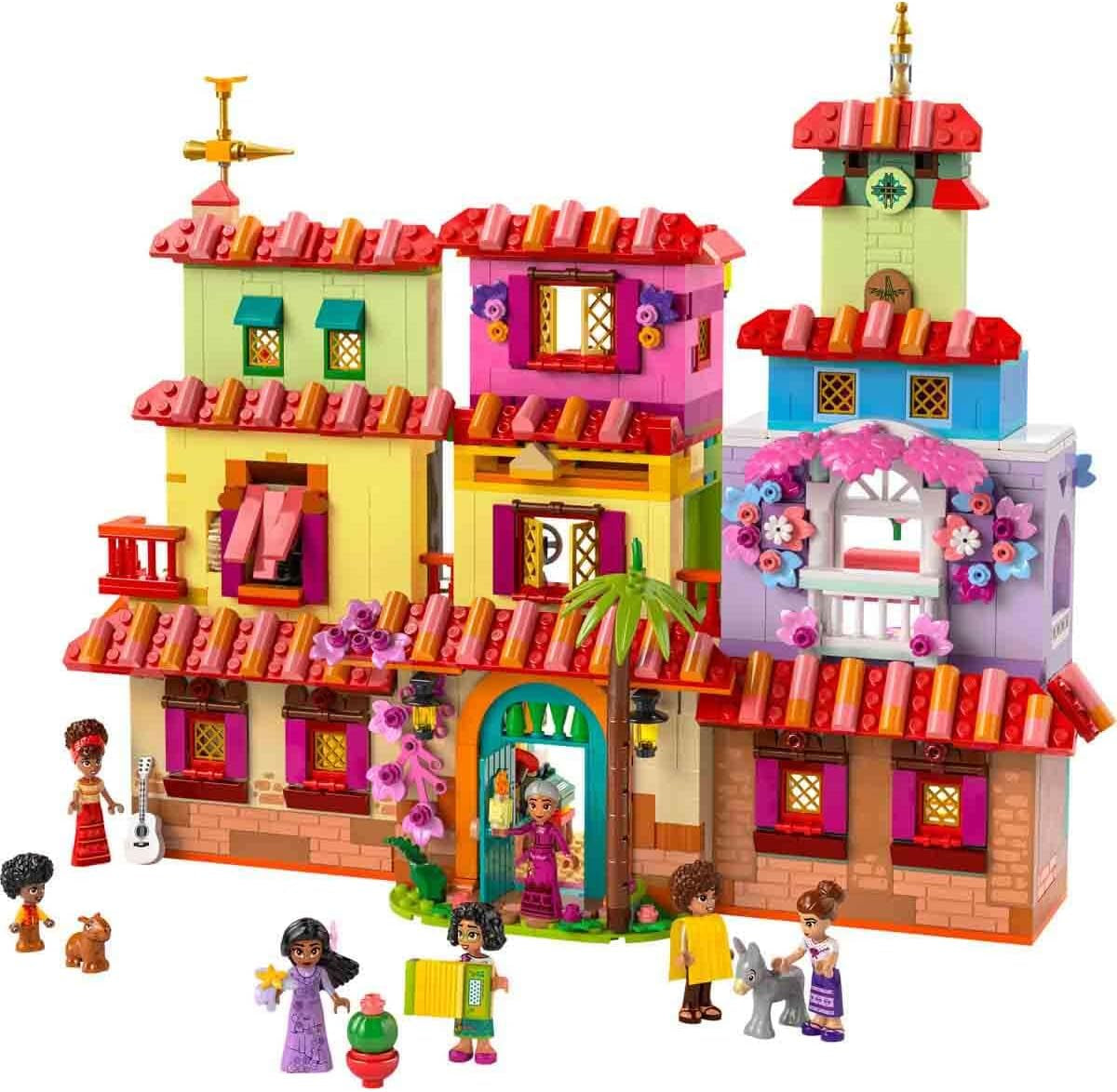 LEGO Ç€ Disney Encanto Kouzelný dům madrigalů Dětský domeček pro panenky s Mirabel Hrací figurka pro dívky a chlapce od 7 let 43245 Stavebnice Besuche den LEGO-Store