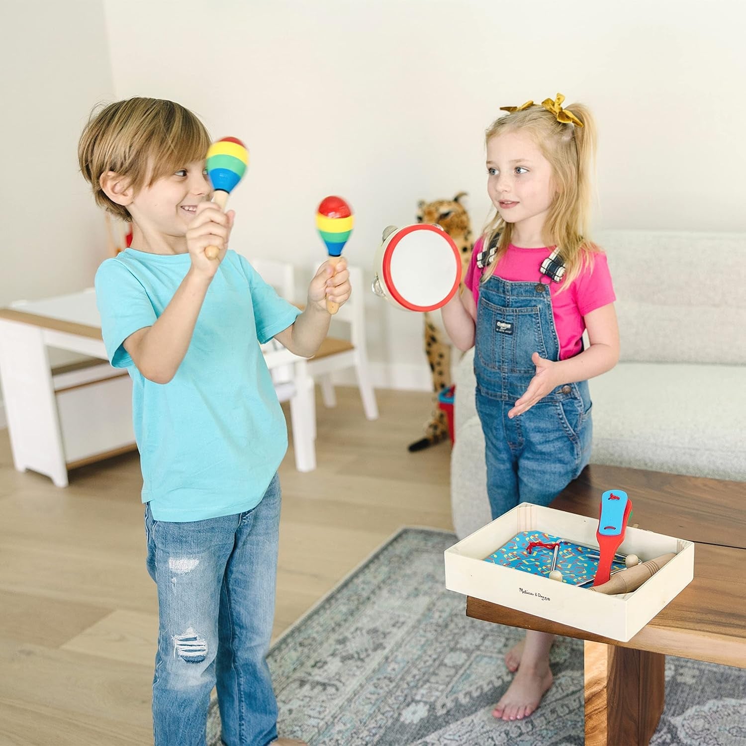 Melissa & Doug Kapela v krabici | Vzdělávací hračky | Hudební hračky pro děti | 3+ | Dárek pro chlapce nebo dívky Naty Shop Baby Toys