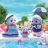 Sylvanian Families - 5759 Seal Family Detailní hračka pro děti od 3 let Naty Shop Dolls