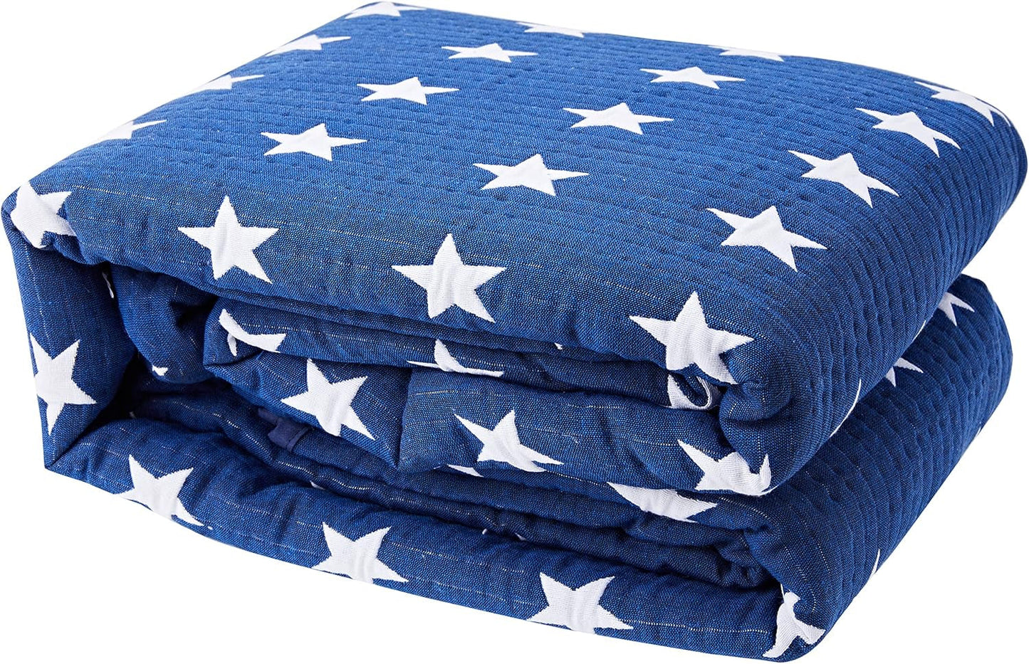 VIALMAN přikrývka na postel Sofia 10 king size bed | hvězdná deka | rozměr přikrývky 250 X 270 cm | přehoz na postel a pohovku tmavě modrá Postele a přikrývky Besuche den VIALMAN-Store Námořnická modrá 250 X 270 Cm