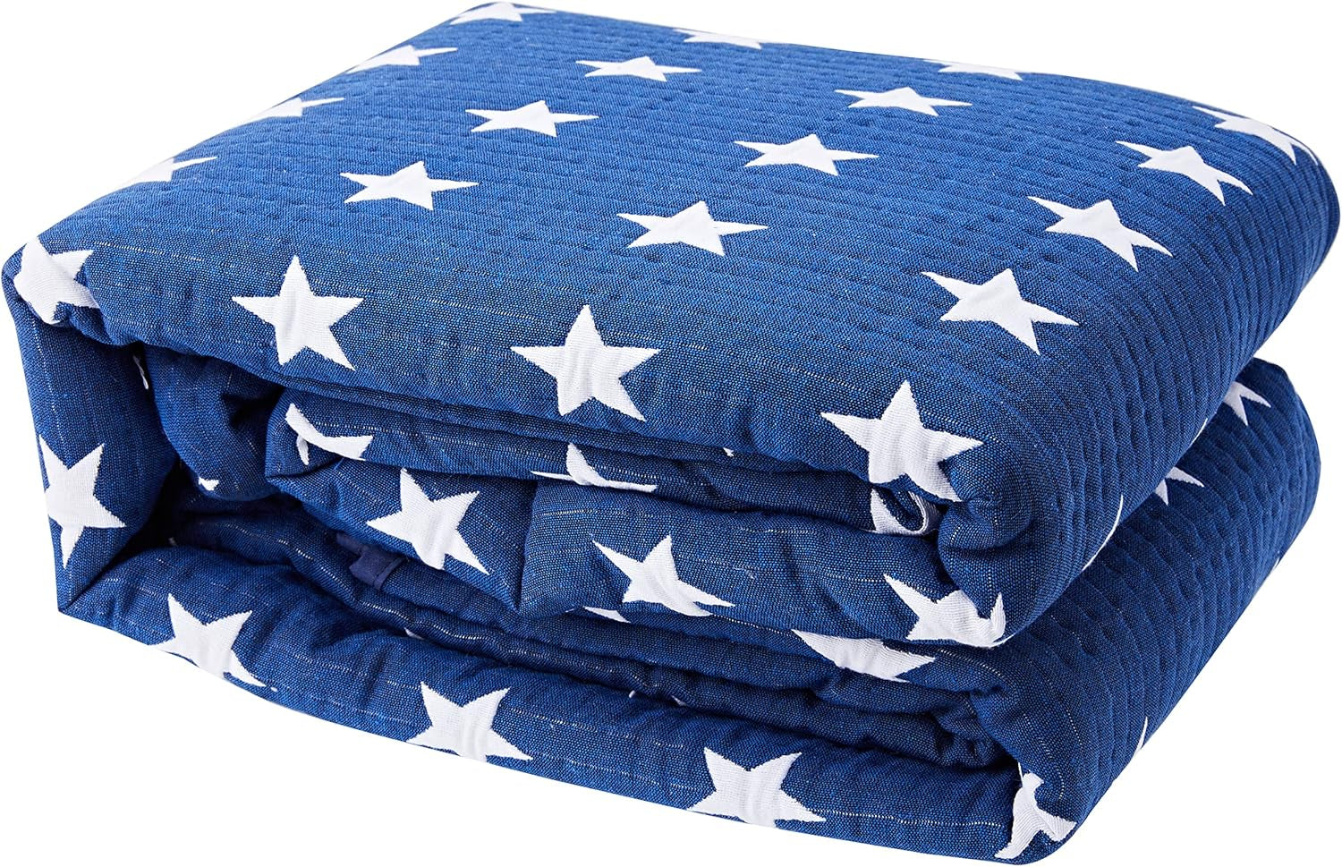 VIALMAN přikrývka na postel Sofia 10 king size bed | hvězdná deka | rozměr přikrývky 250 X 270 cm | přehoz na postel a pohovku tmavě modrá Postele a přikrývky Besuche den VIALMAN-Store Námořnická modrá 250 X 270 Cm