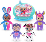 Babycorns Series 1 panenky ZURU Magical Cat (Mac) s příslušenstvím Rozbalovací hračka s překvapením pro dívky
