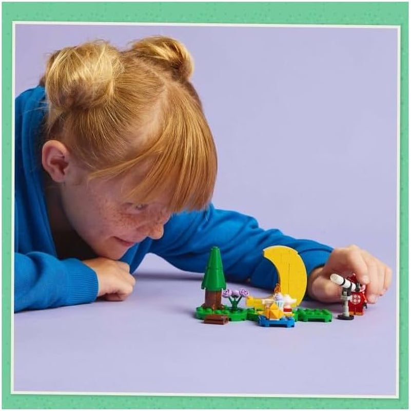 LEGO Animal Crossing Pozorování hvězd s Eufemií, Stavebnice pro děti, Nápaditá sada videoher na hrdiny, Hračka pro 6leté dívky a chlapce, Hračka Figurka zvířátko 77053 Stavebnice Besuche den LEGO-Store