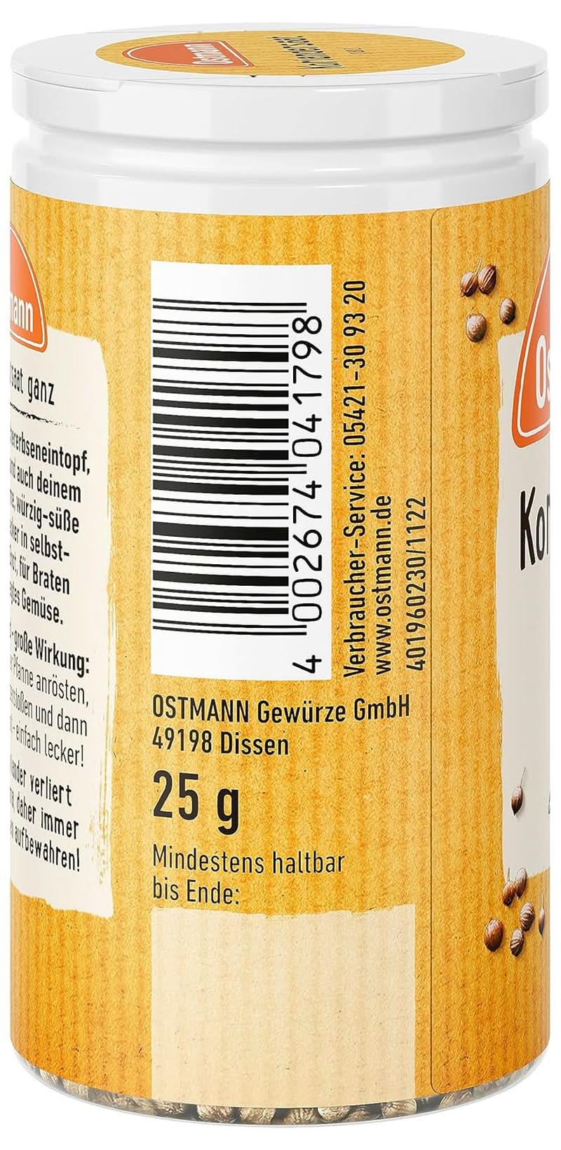Celá semínka koriandru (design balení se může lišit) Naty Shop Spices