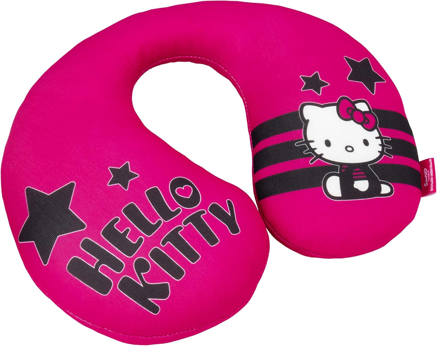 Polštář na krk HELLO KITTY Star pro chlapce a dívky. Pohodlné a funkční. Univerzální, 100% omyvatelný. Cestovní polštáře Naty Shop Výchozí název