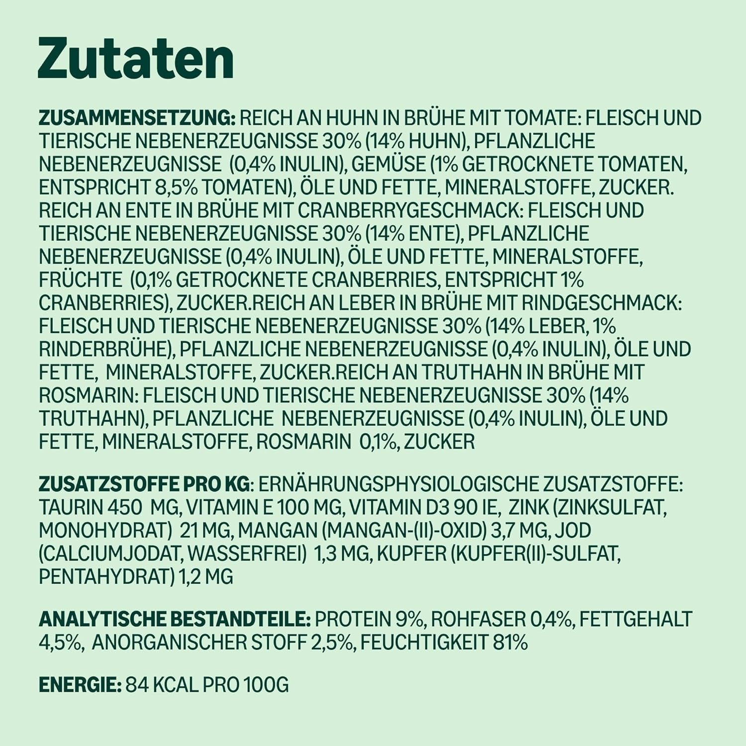 Amazon Grain Free Mokré krmivo pro kočky pro dospělé kočky Výběr masa ve vývaru 4,76 kg 56 balení po 85 g (dříve celoživotní)