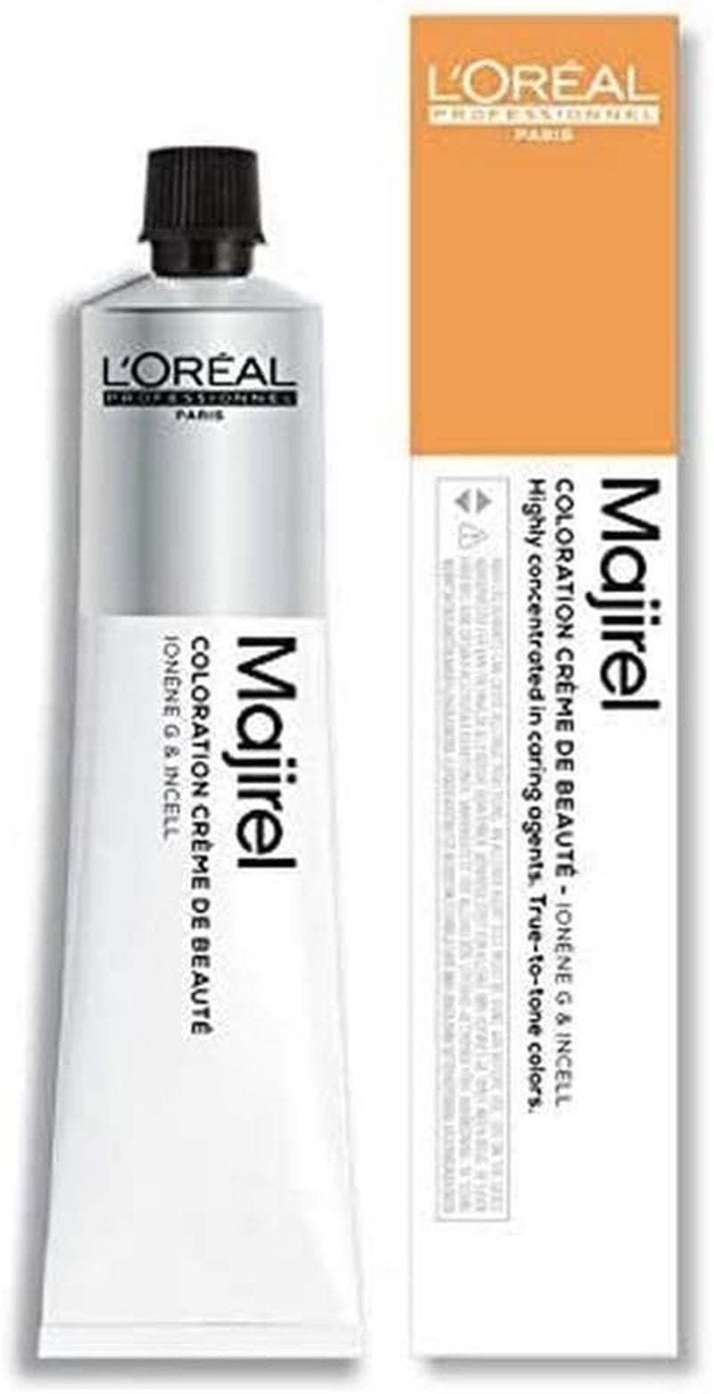 L'Oréal Professionnel Majirel 7 středně blond, 50 ml Barva na vlasy Naty Shop 6.3 Tmavě blond zlatá