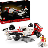 Stavebnice LEGO Icons Mclaren MP4/4 a Ayrton Senna, sada závodního auta F1 pro dospělé s minifigurkou závodníka, sběratelská, tip na dárek pro muže, ženy, on a ona 10330 stavebnic Besuche den LEGO-Store Single