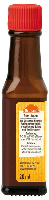 Rumová příchuť Ostmann, 20 ml Aromas Naty Shop