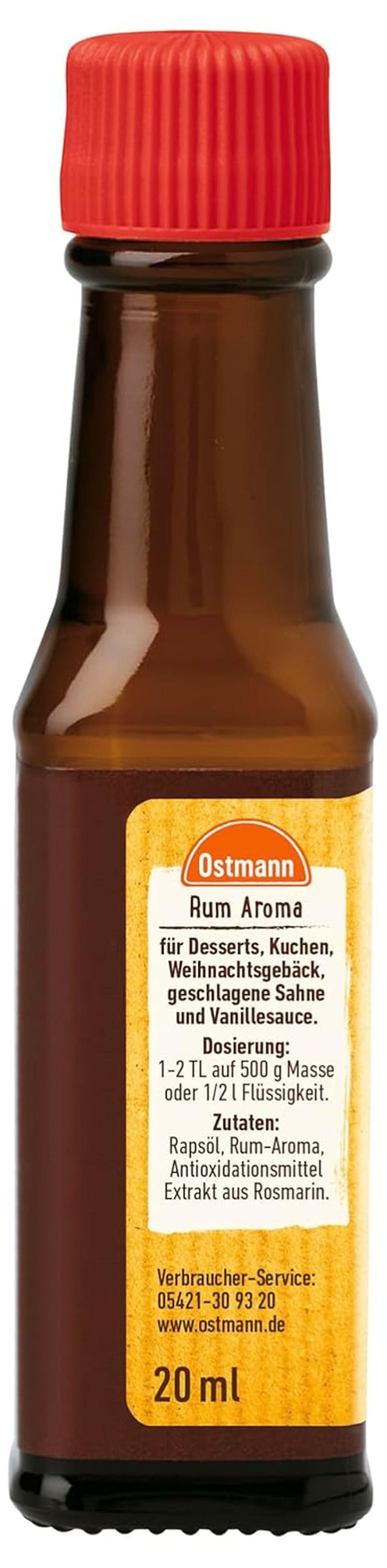 Rumová příchuť Ostmann, 20 ml Aromas Naty Shop