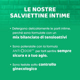 Cyklické čisticí ubrousky, hygienické ubrousky Intima, 100% biologicky odbouratelné, ideální pro domácí venkovní použití, PH 3,5, klinicky testováno, 12 kusů