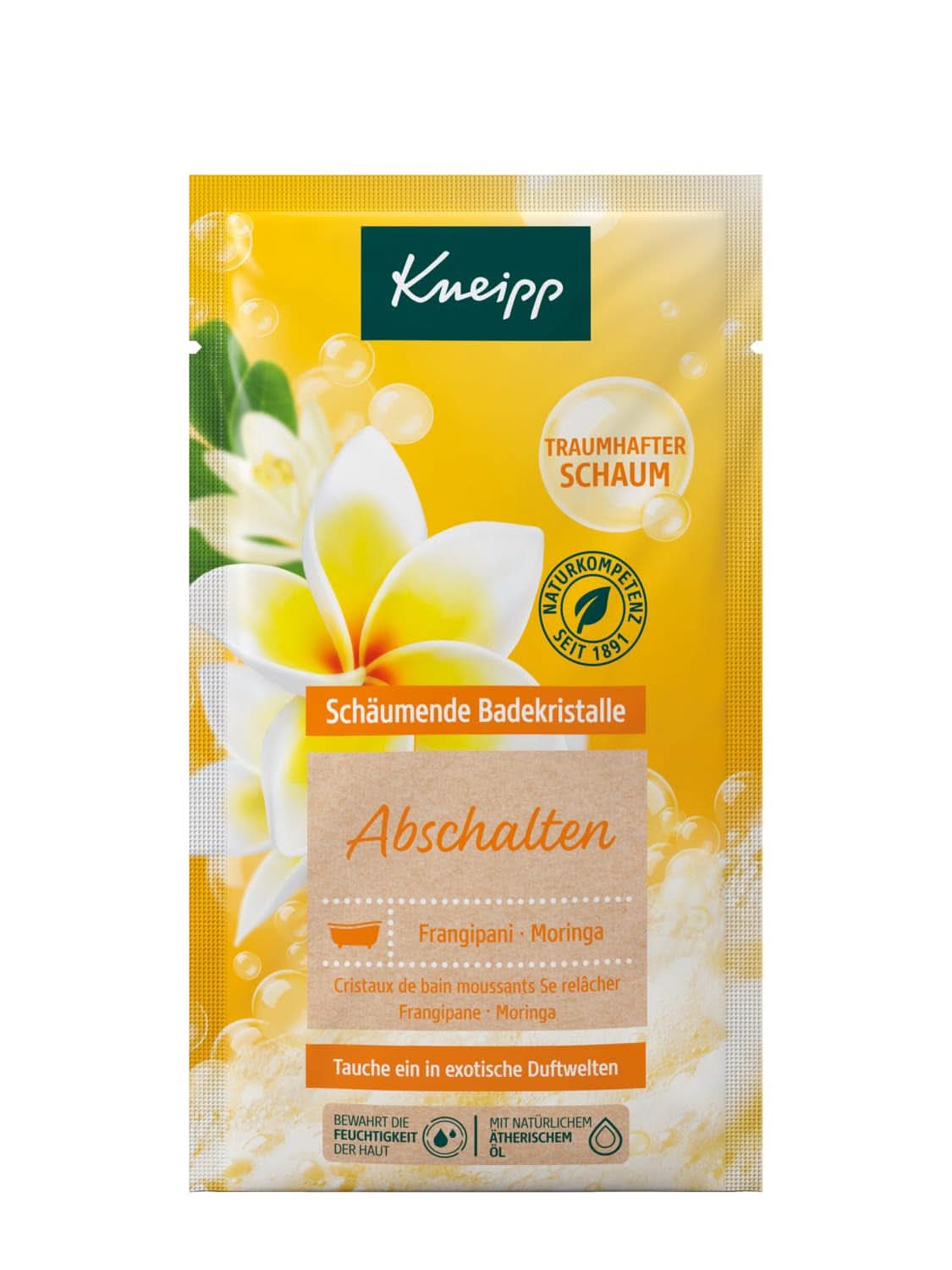 Kneipp, šumivá koupelová sůl, 80 gramů Sprcha a koupel Naty Shop