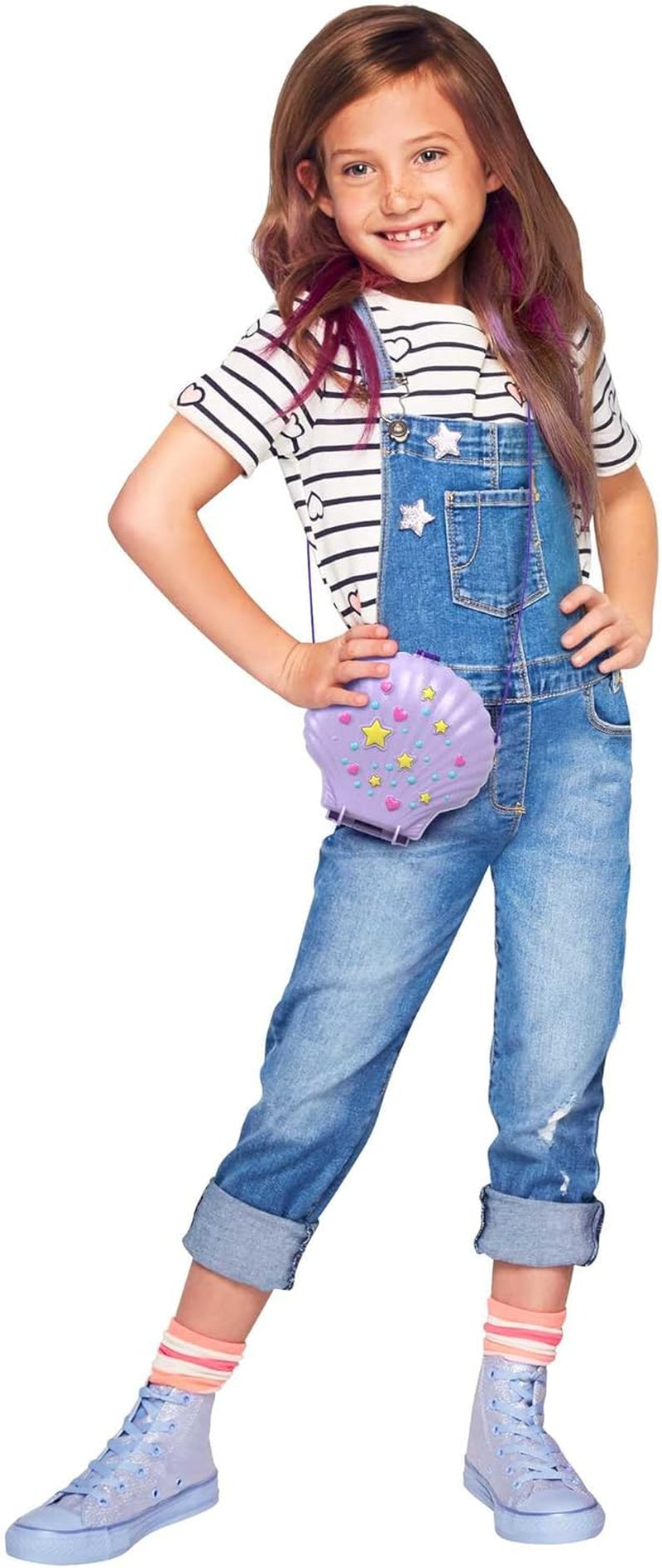Polly kapesní obal na rakev kolem skořápky pod vodou 2 panenky 1 ponorka Polly kapesní mořská panna hračka 4 roky stará hračka GNH11 Naty Shop Dolls