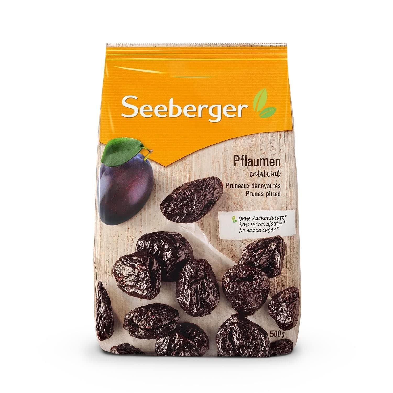 Seeberger Extra Large Chutné Sušené švestky - Velmi sladké a aromatické 13 x 125 gramů Naty Shop Dehydratované produkty 500 gramů