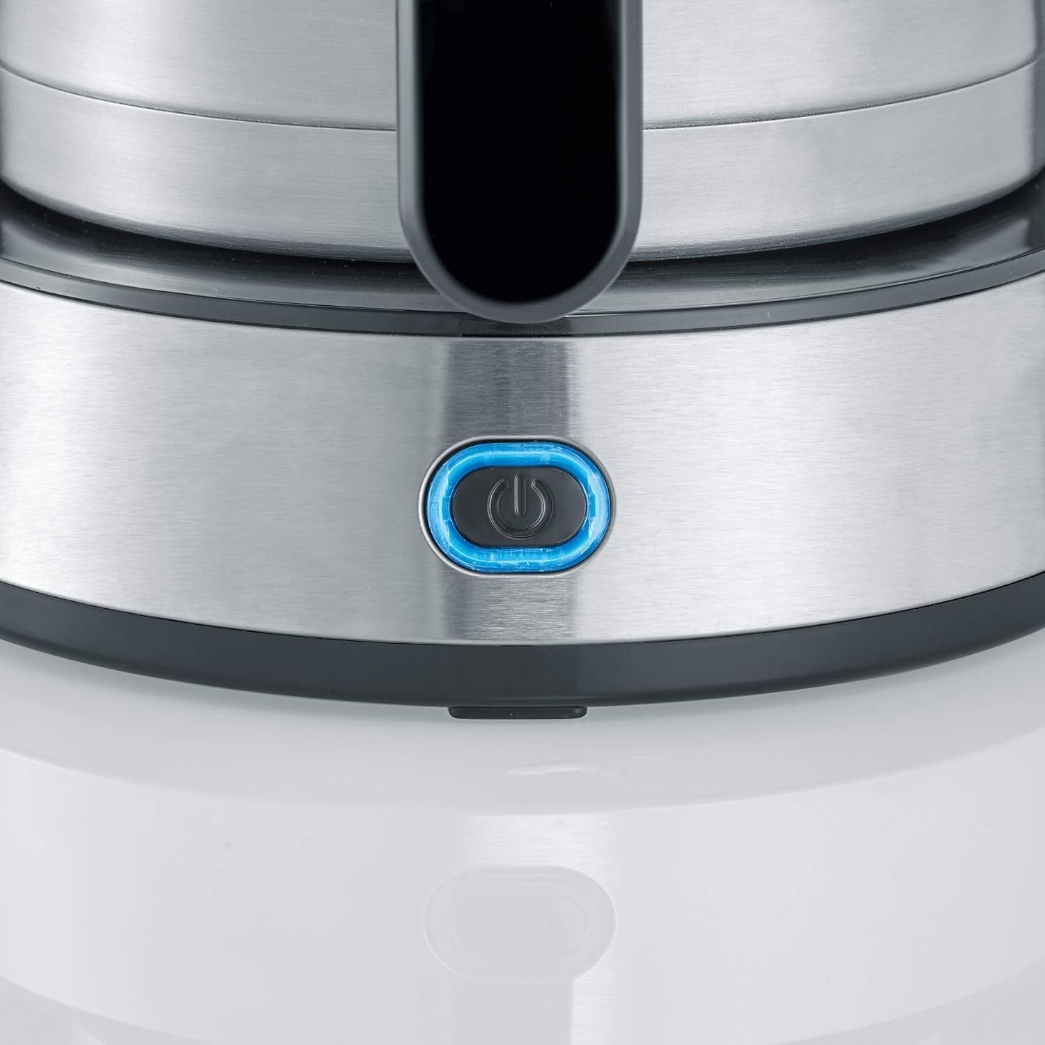 Espresso kávovar SEVERIN "TypeSwitch" s termální karafou, AromaSwitch pro výběr mezi 2 spařovacími profily, kávovar až na 10 šálků, 1000W, broušená nerez-černá, KA 4845