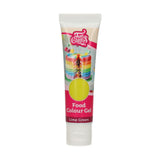 Potravinářské barvivo Funcakes Lime Green Gel: Vysoce koncentrované potravinářské barvivo na těsto, krém, fondán a marcipán. Snadné dávkování. Jediná kapka pro vytvoření zářivých barev. halal. 30 g.