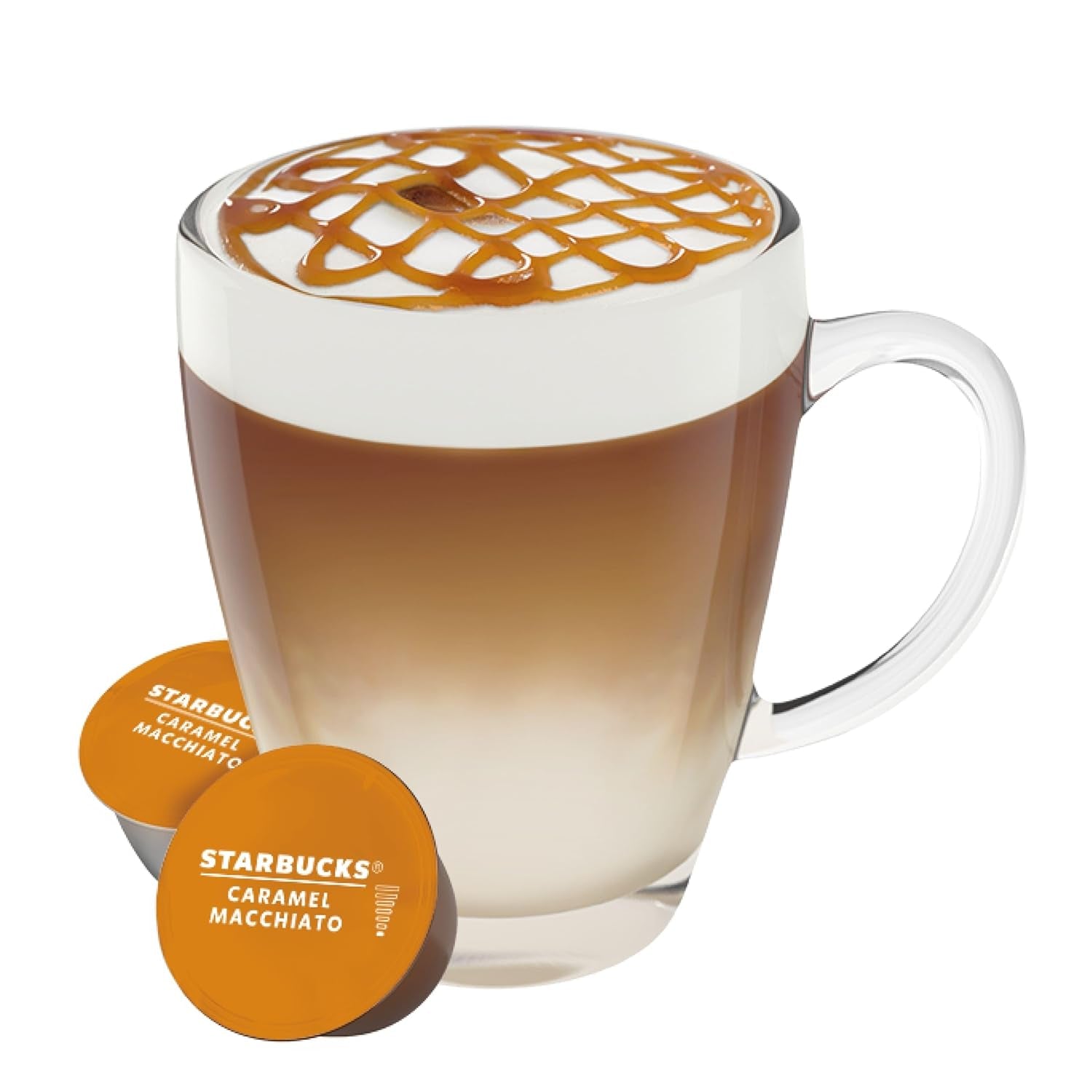 STARBUCKS Caramel Macchiato od Nescafé Dolce Gusto Kaffeekapseln 6 x 12 (72 Kapseln)