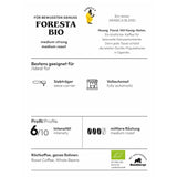 Gorilla Foresta Coffee 6 x 1000 g celá pražená zrna | Směs Arabica | Portafiltr a plně automatické espresso stroje | Káva espresso