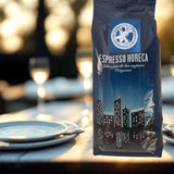 100% přírodní kávová zrna Arabica 1kg – Intenzivně pražená káva espresso se směsí kolumbijského a brazilského původu – Fair Trade.