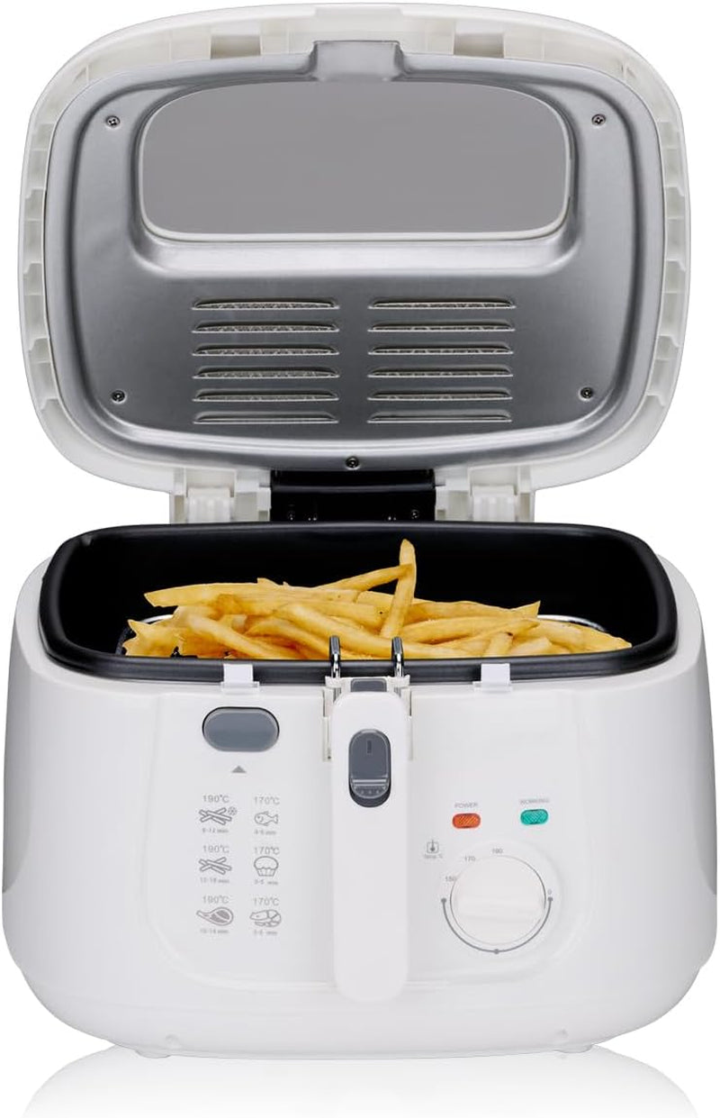 Fritéza Alpina 2,5L DF-165, 1800W - Nastavitelná teplota až do 190°C Spotřebiče Naty Shop Výchozí název