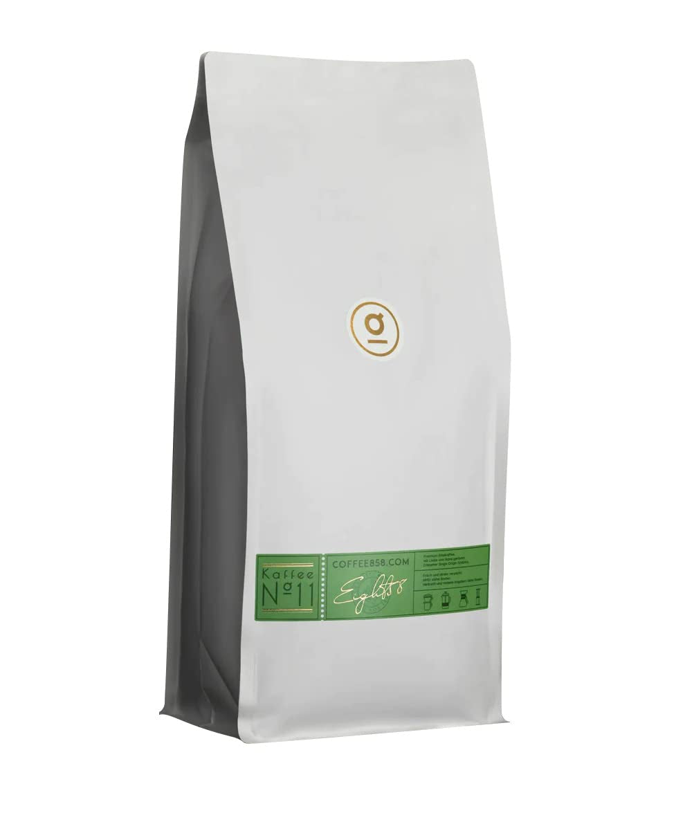 Brazilská kávová zrna (č. 11) – Nejlepší Arabica s jedním původem Coffee858 (1000 g)